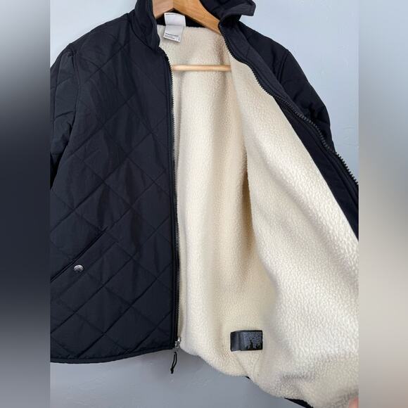 The North Face Women’s Cuchillo Jacket Black Sherpa Size Large - Picture 8 of 10